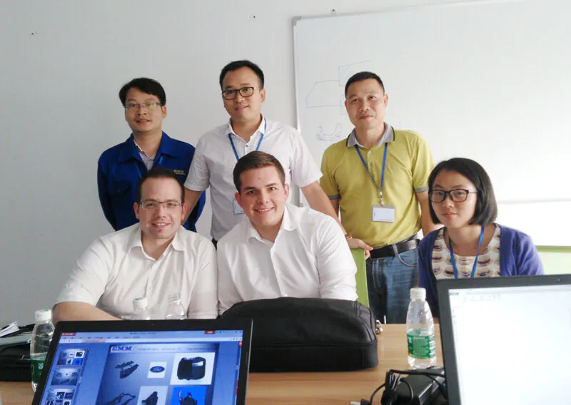On June 18, 2016, the polish customer visited our company to review the projects under cooperation