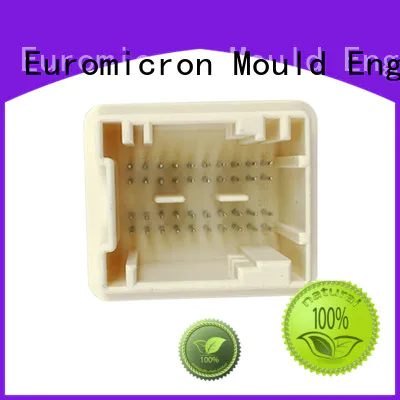 Euromicron Mould Brand injection precision molded plastics connector supplier